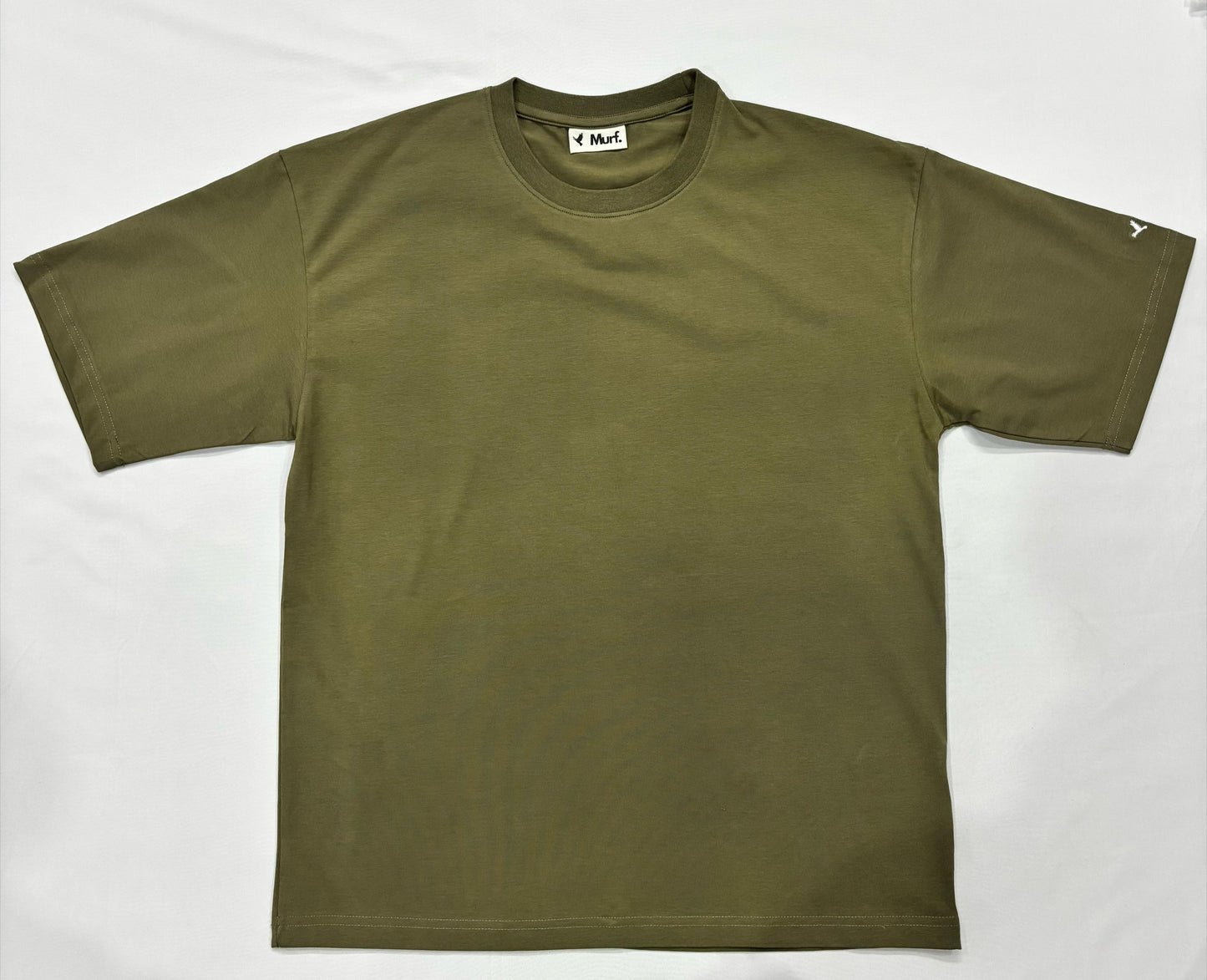 Olive Green Oversized T-Shirt
