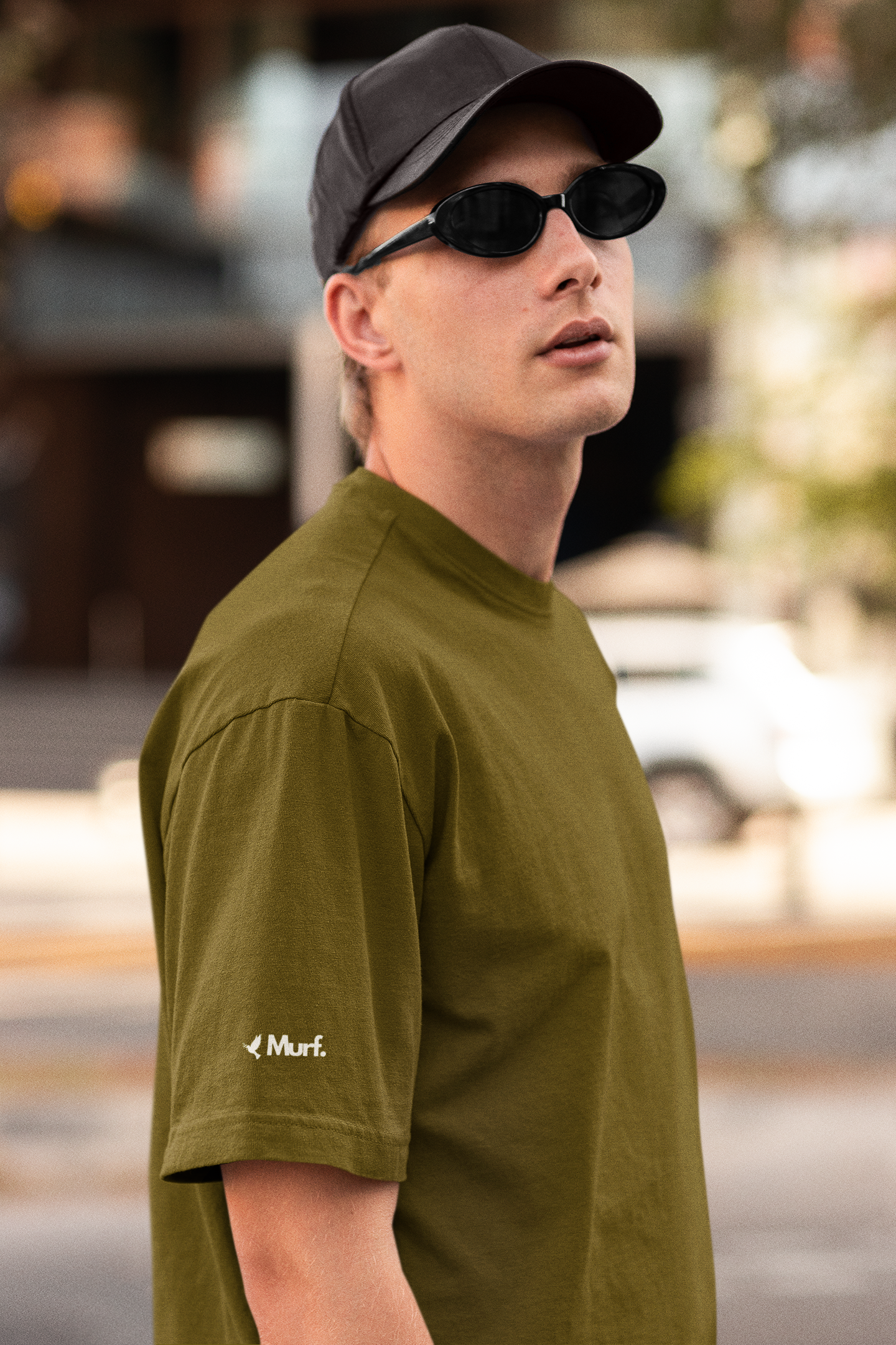 Olive Green Oversized T-Shirt
